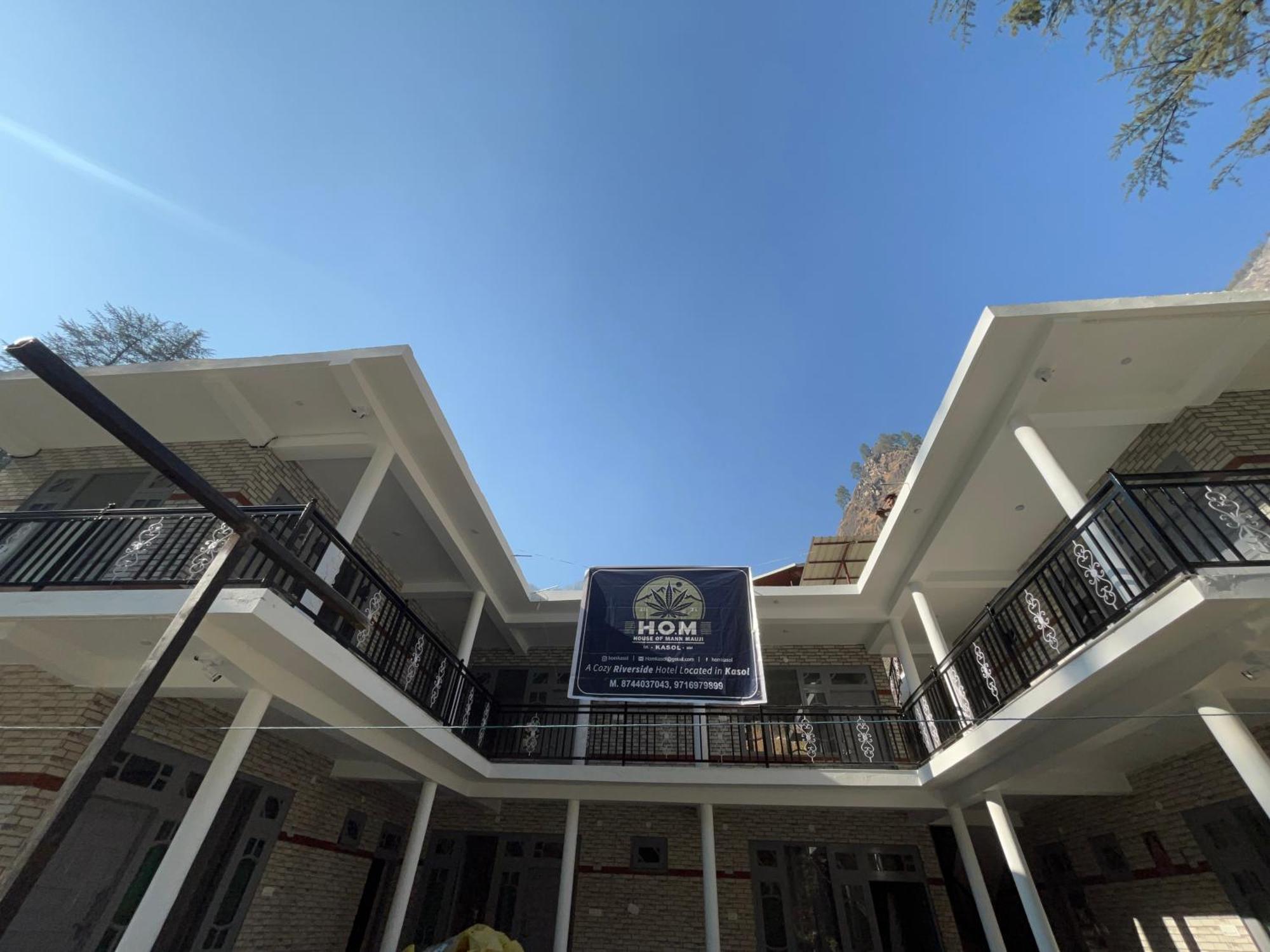 Hom House Of Mannmauji Riverside Kasol Kültér fotó